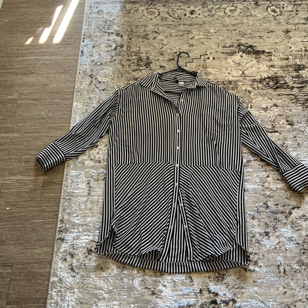 Black and White Mini Dress